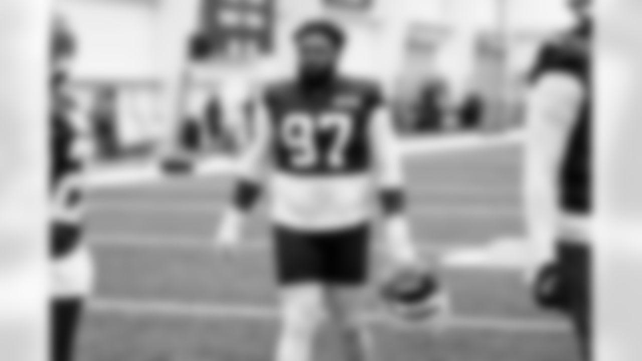 Defensive tackle Maurice Hurst II (97) during practice at CrossCountry Mortgage Campus on December 10, 2025.