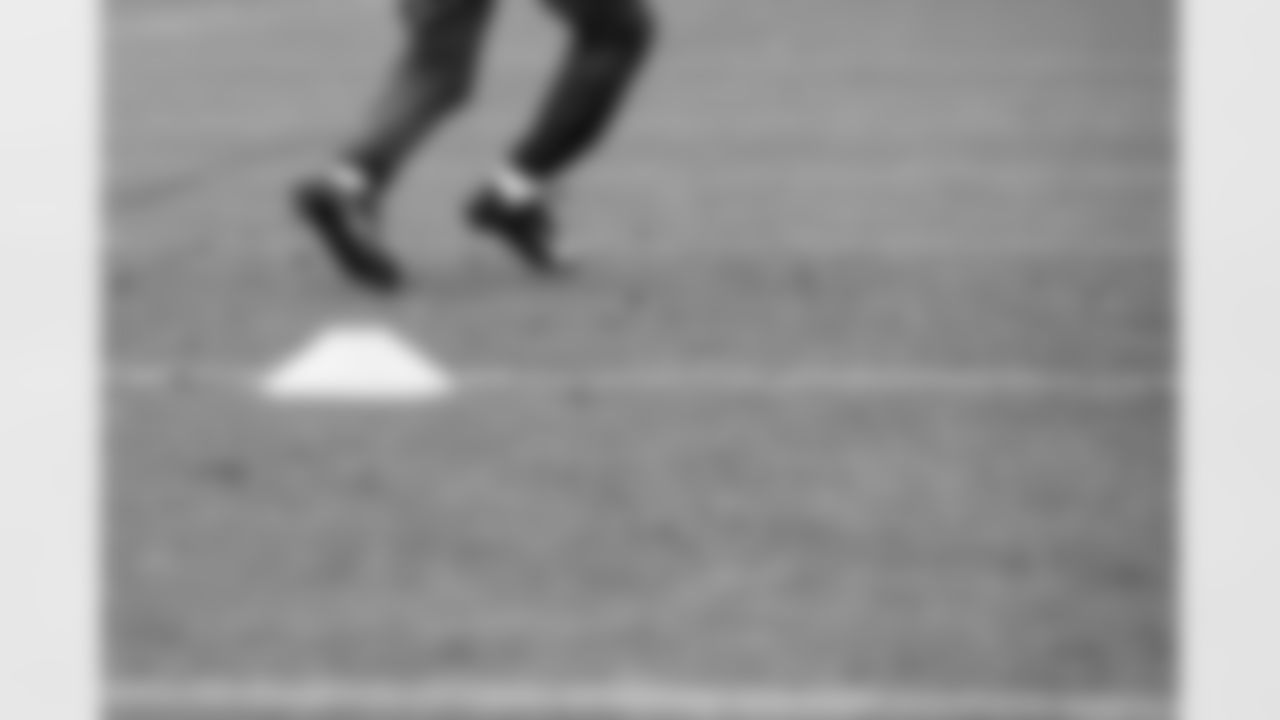 Cleats during practice at CrossCountry Mortgage Campus on November 3, 2025.