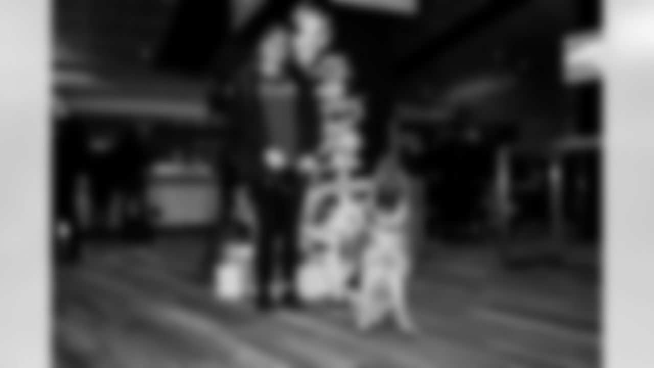 The 2025 Jingle Paws Barking Backers Event at Huntington Bank Field on December 10, 2025.