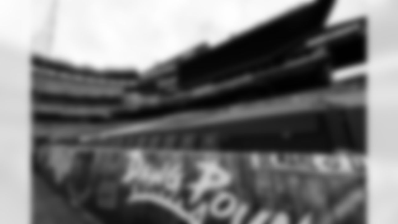 The stadium before a preseason NFL football game between the Los Angeles Rams and Cleveland Browns on August 23, 2025 at Huntington Bank Field.