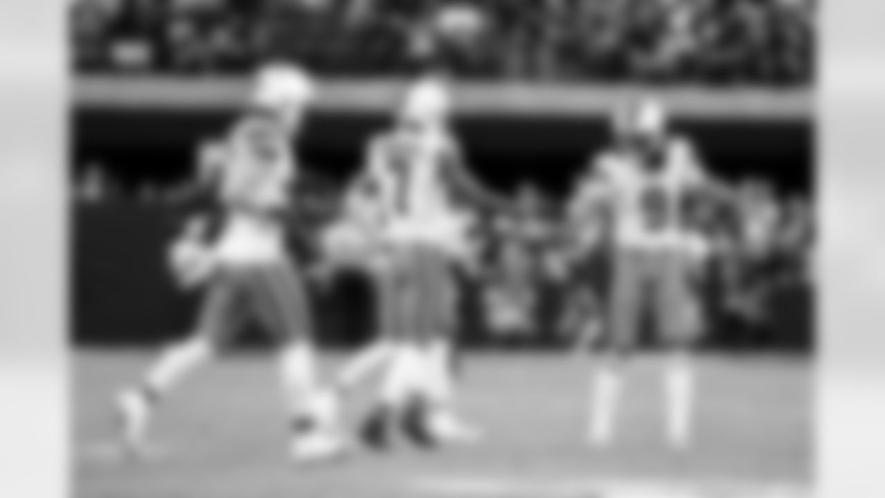 Linebacker Carson Schwesinger (49), Cornerback Tyson Campbell (7), and Safety Grant Delpit (9) during a NFL football game between the Cleveland Browns and Las Vegas Raiders on November 23, 2025 at Allegiant Stadium.