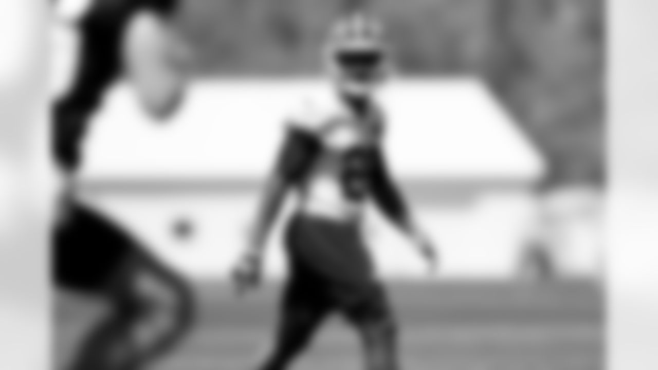 Defensive back Tahveon Nicholson (25) during fieldwork on the second day of Rookie Minicamp at CrossCountry Mortgage Campus on May 10, 2025.