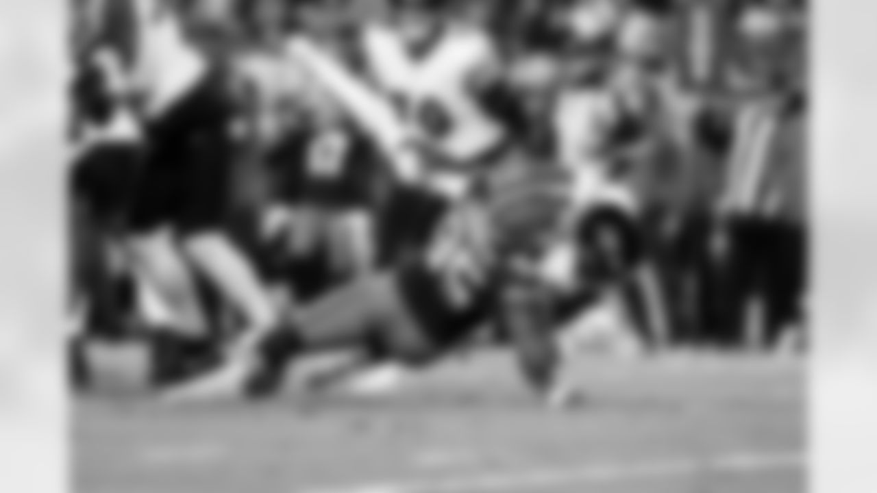 13.0 - Defensive end Myles Garrett (95) sacks Ravens Quarterback Lamar Jackson (8)