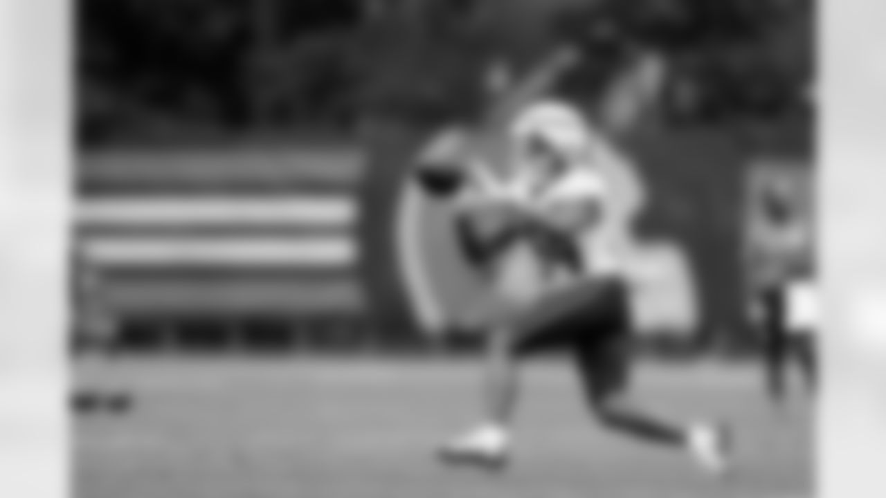 Wide receiver Gage Larvadain (84) during Day 16 of Training Camp at CrossCountry Mortgage Campus on August 20, 2025.