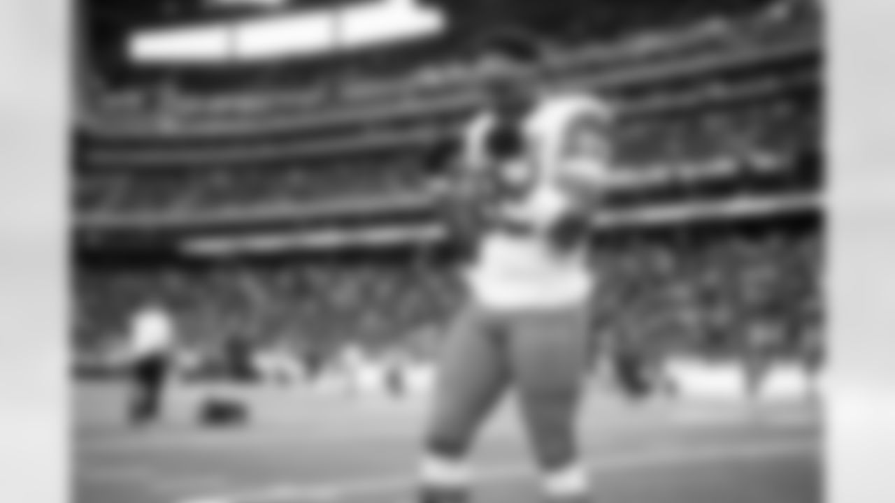 Defensive end Myles Garrett (95) before a NFL Wild Card playoff football game between the Cleveland Browns and Houston Texans on January 13, 2024 at NRG Stadium.