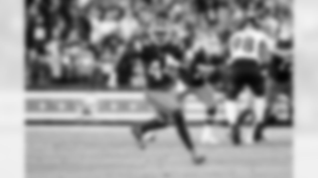 Tight end Harold Fannin Jr. (44) during a NFL football game between the Baltimore Ravens and Cleveland Browns on November 16, 2025 at Huntington Bank Field.