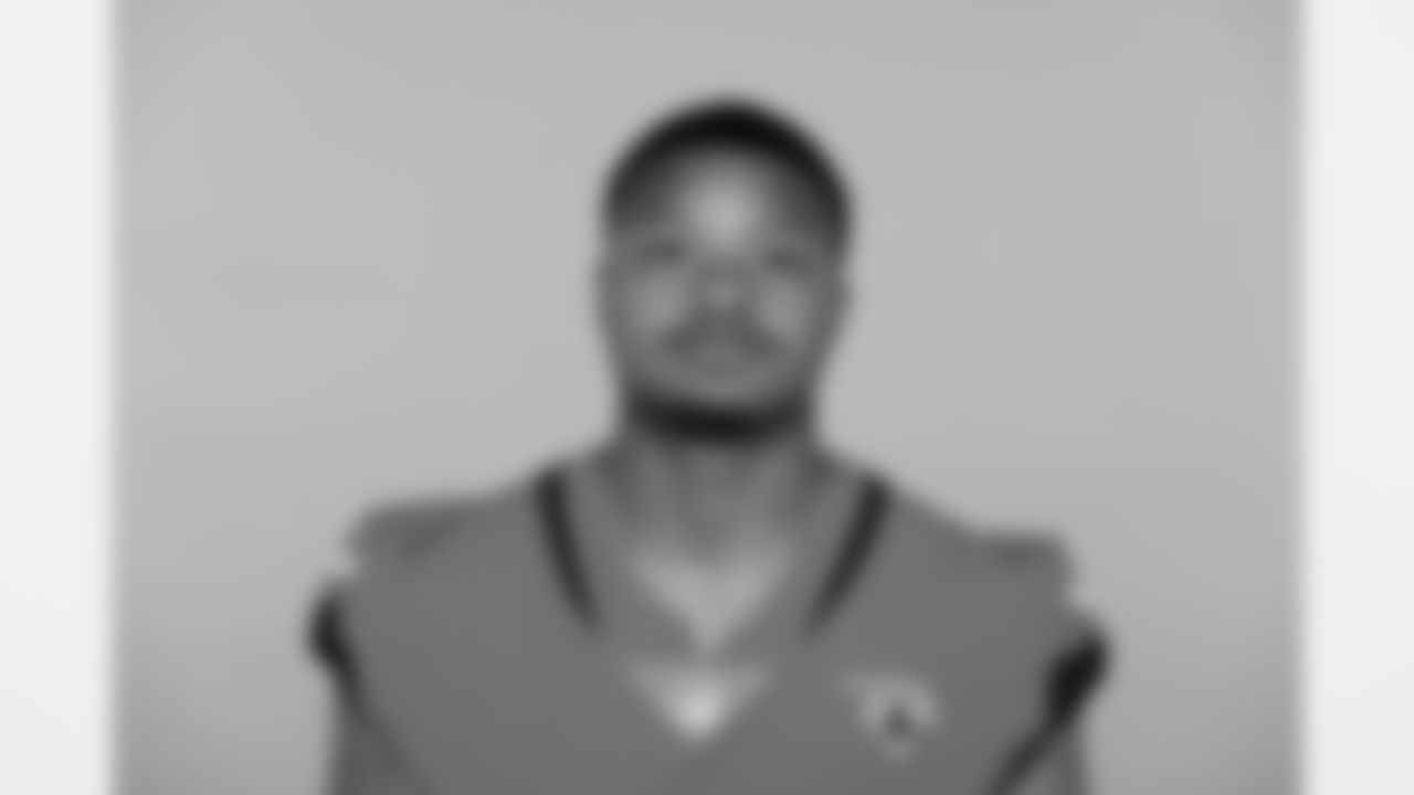 This is a 2025 photo of Tyson Campbell of the Jacksonville Jaguars NFL football team. This image reflects the Jacksonville Jaguars active roster as of Tuesday, April 8, 2025 when this image was taken. (AP Photo)