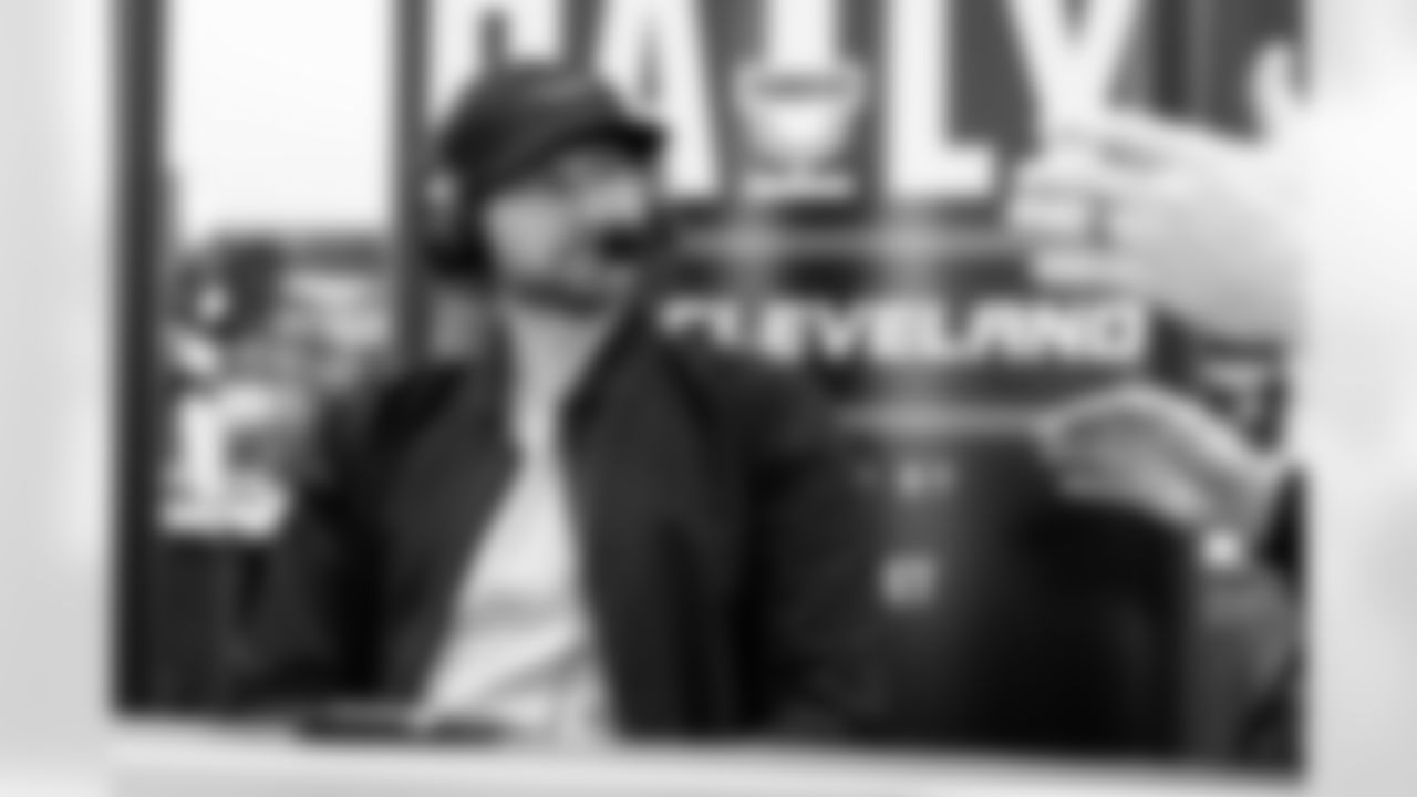 Pro Football Focus Lead Draft Analyst Trevor Sikkema on Cleveland Browns Daily on location at the 2026 NFL Combine on February 24, 2026 in Indianapolis, Indiana.