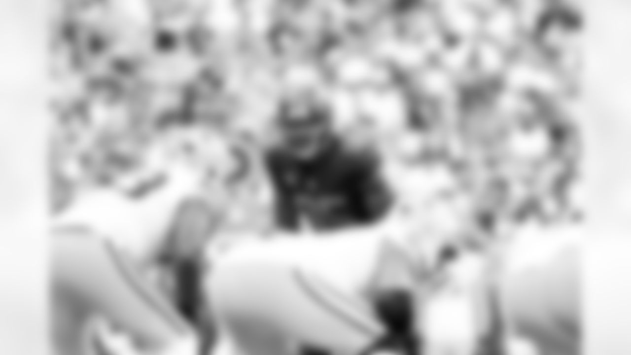Defensive end Myles Garrett (95) during a NFL football game between the Green Bay Packers and Cleveland Browns on September 21, 2025 at Huntington Bank Field.