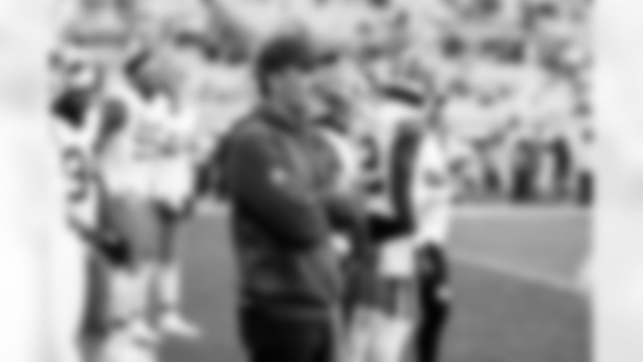 Head Coach Kevin Stefanski before a NFL football game between the Cleveland Browns and Pittsburgh Steelers on October 12, 2025 at Acrisure Stadium.