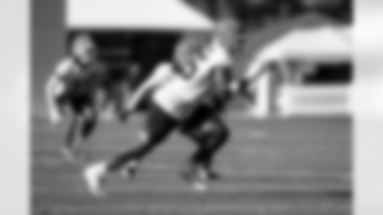 Defensive end Myles Garrett (95) during Day I of Training Camp at CrossCountry Mortgage Campus on July 23, 2025.