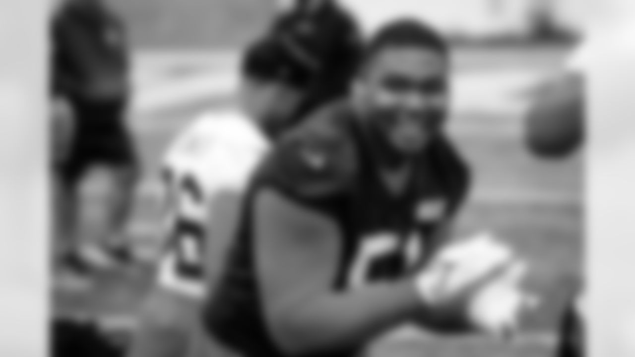 Defensive tackle Mike Hall Jr. (51) during a workout on the second day of Rookie Minicamp at CrossCountry Mortgage Campus on May 11, 2024.