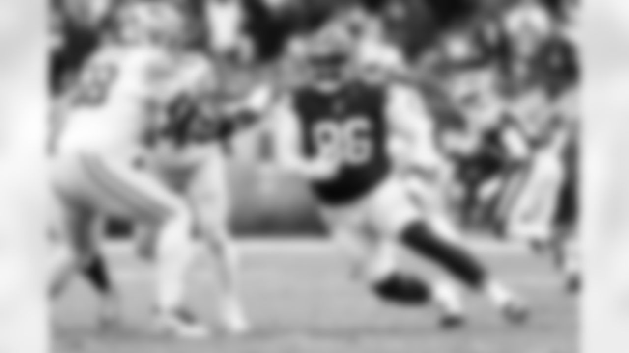 Defensive tackle Maliek Collins (96) during a NFL football game between the San Francisco 49ers and Cleveland Browns on November 30, 2025 at Huntington Bank Field.