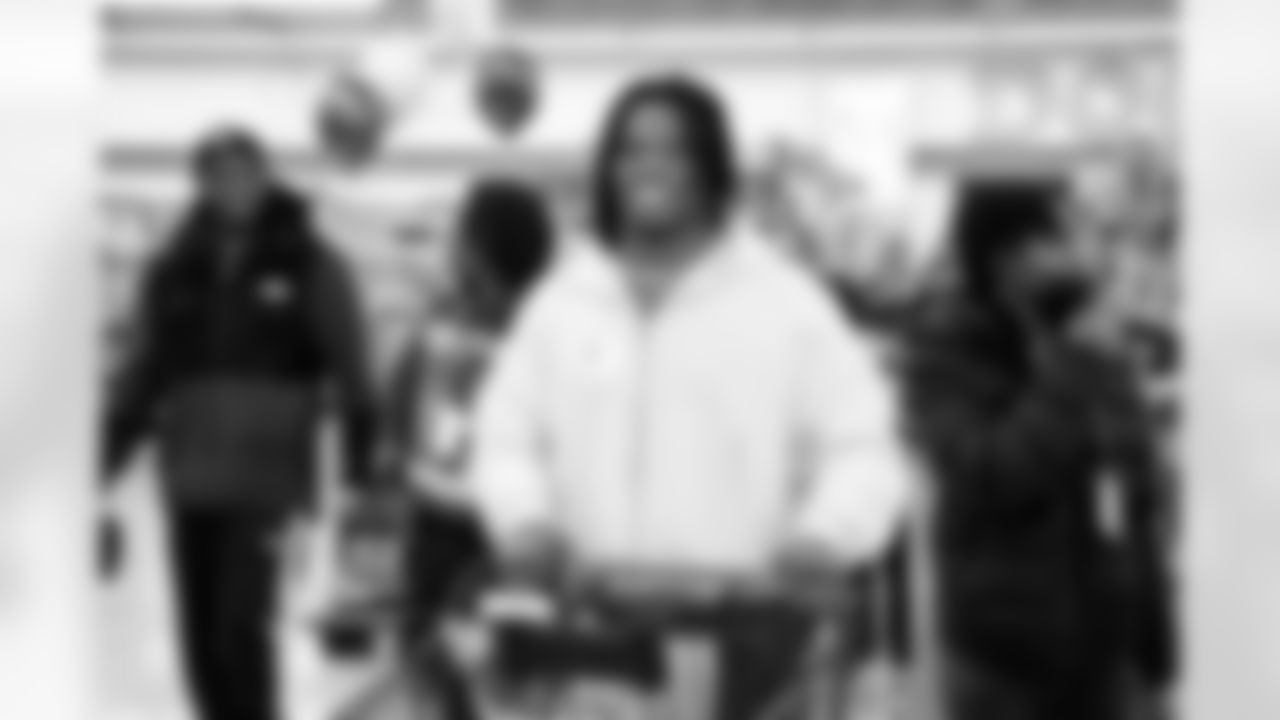 The 2025 Joel Bitonio Shop with a Pro Event at a Meijer in Avon on December 8, 2025.