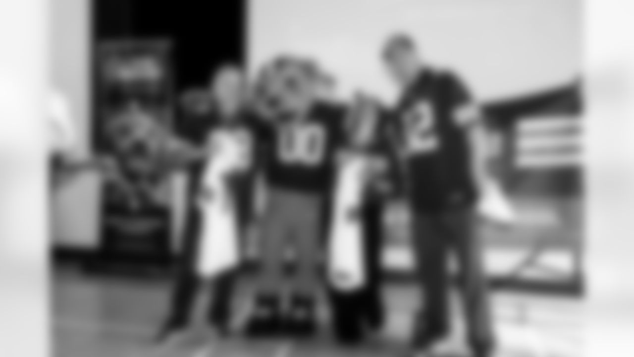 The Cleveland Browns Foundation visited Thrapston Primary School on October 2, 2025.