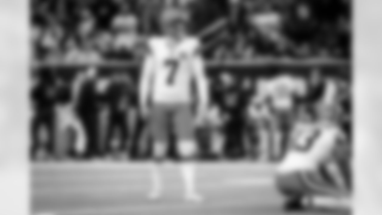 Kicker Dustin Hopkins (7) during a NFL football game between the Cleveland Browns and Houston Texans on December 24, 2023 at NRG Stadium.