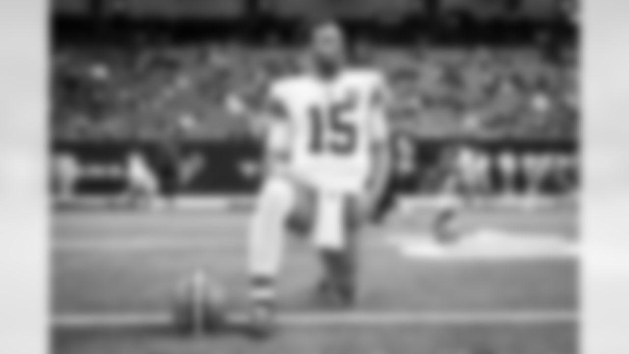 Quarterback Joe Flacco (15) before a NFL Wild Card playoff football game between the Cleveland Browns and Houston Texans on January 13, 2024 at NRG Stadium.