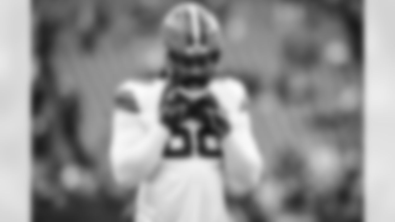 Defensive end Za'Darius Smith (99) before a NFL football game between the Cleveland Browns and Cincinnati Bengals on January 7, 2024 at Paycor Stadium.
