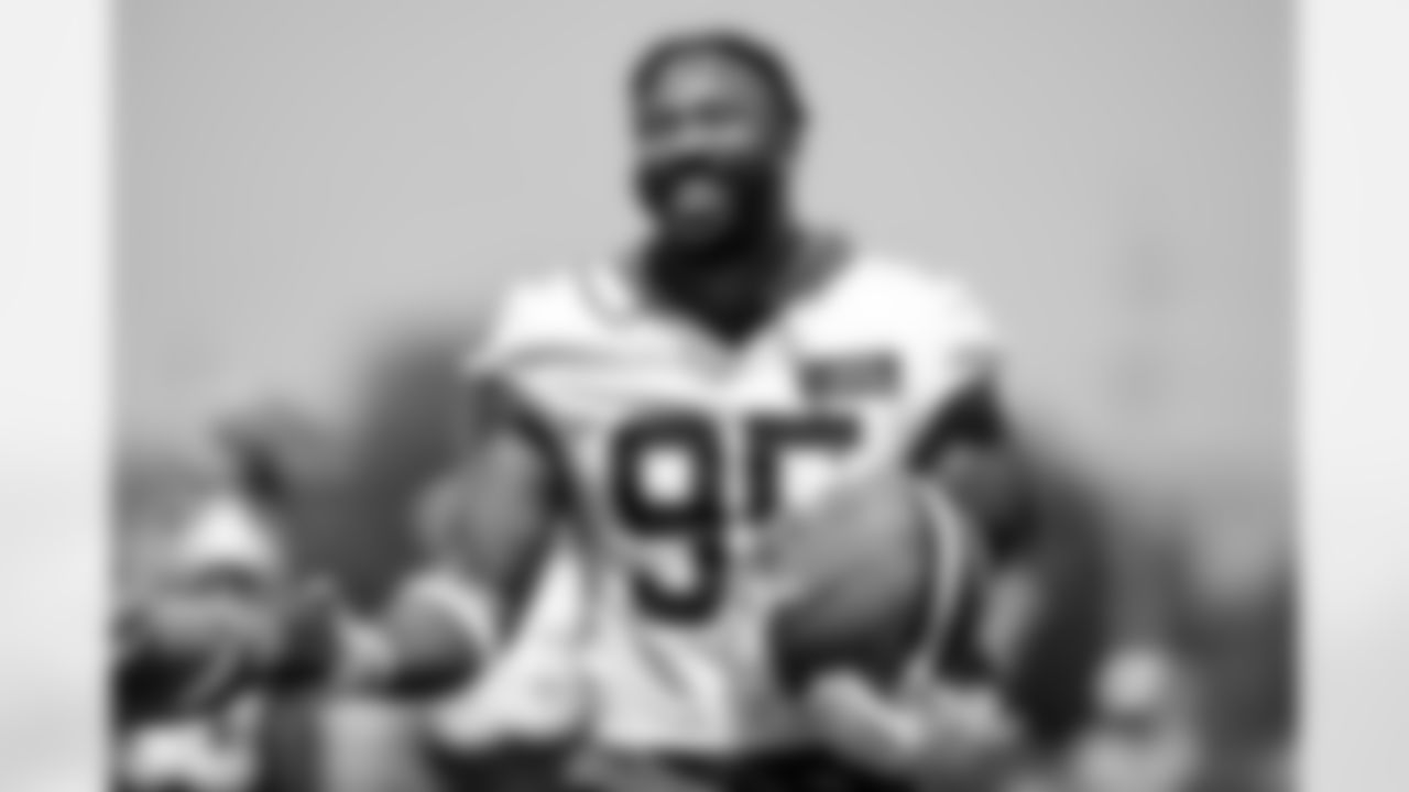 Defensive end Myles Garrett (95) during the first day of mandatory minicamp at CrossCountry Mortgage Campus on June 10, 2025.