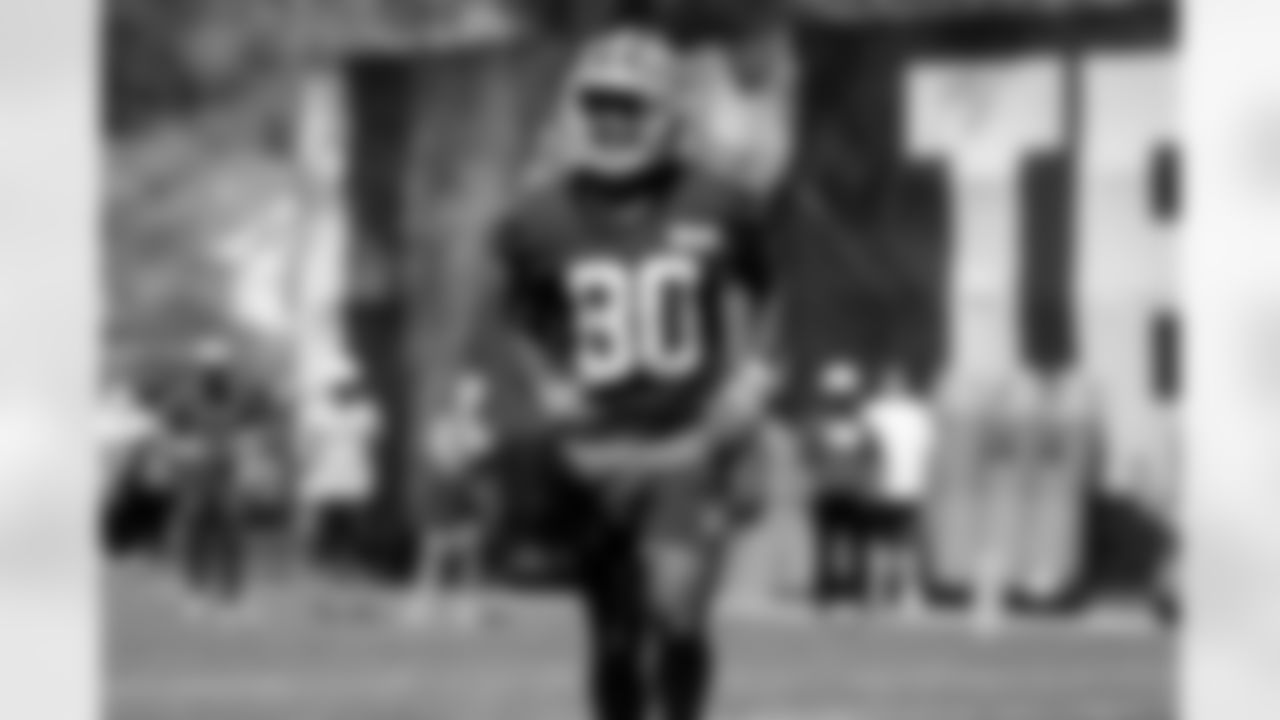 Wide receiver Zach Patterson (80) during fieldwork on the second day of Rookie Minicamp at CrossCountry Mortgage Campus on May 10, 2025.