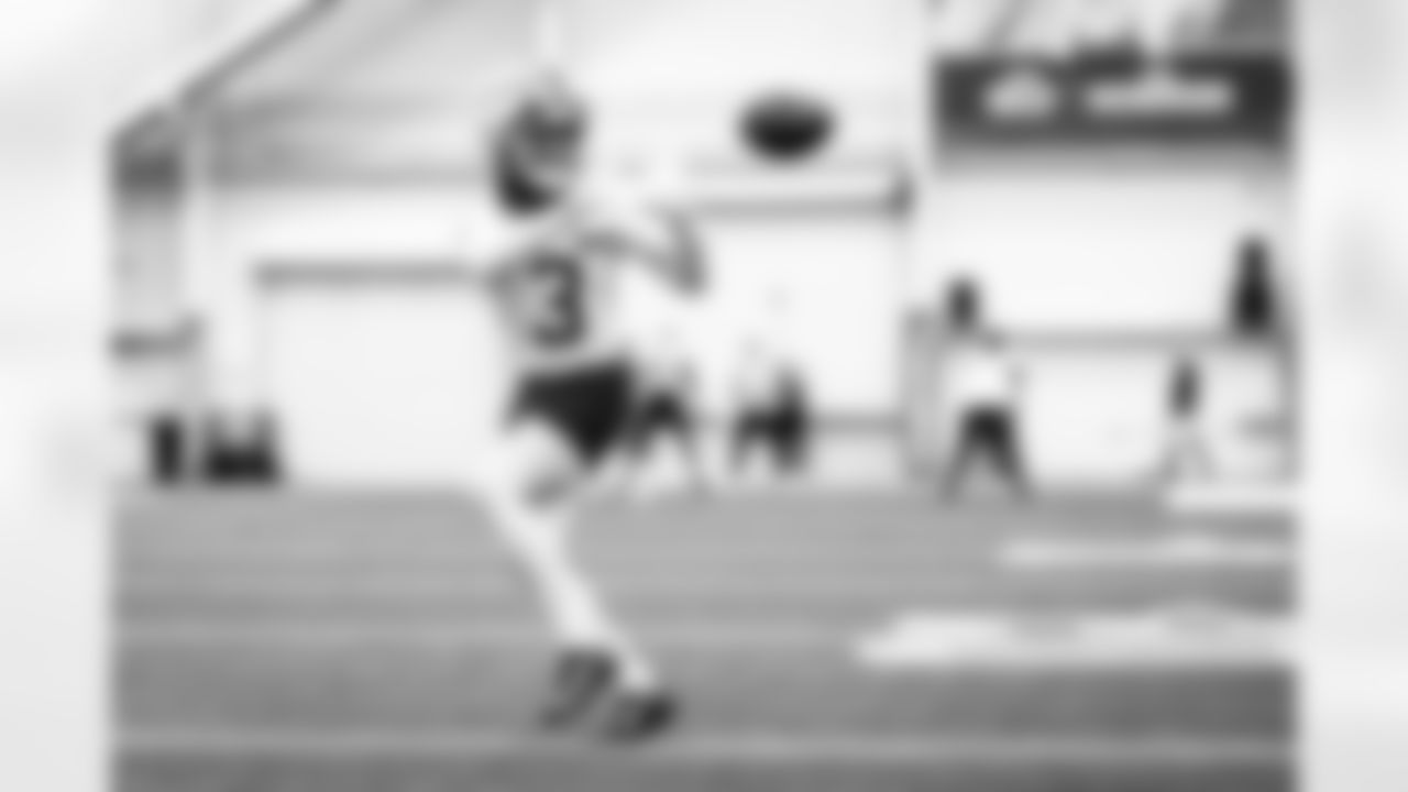 Wide receiver Jerry Jeudy (3) during practice at CrossCountry Mortgage Campus on December 5, 2024.
