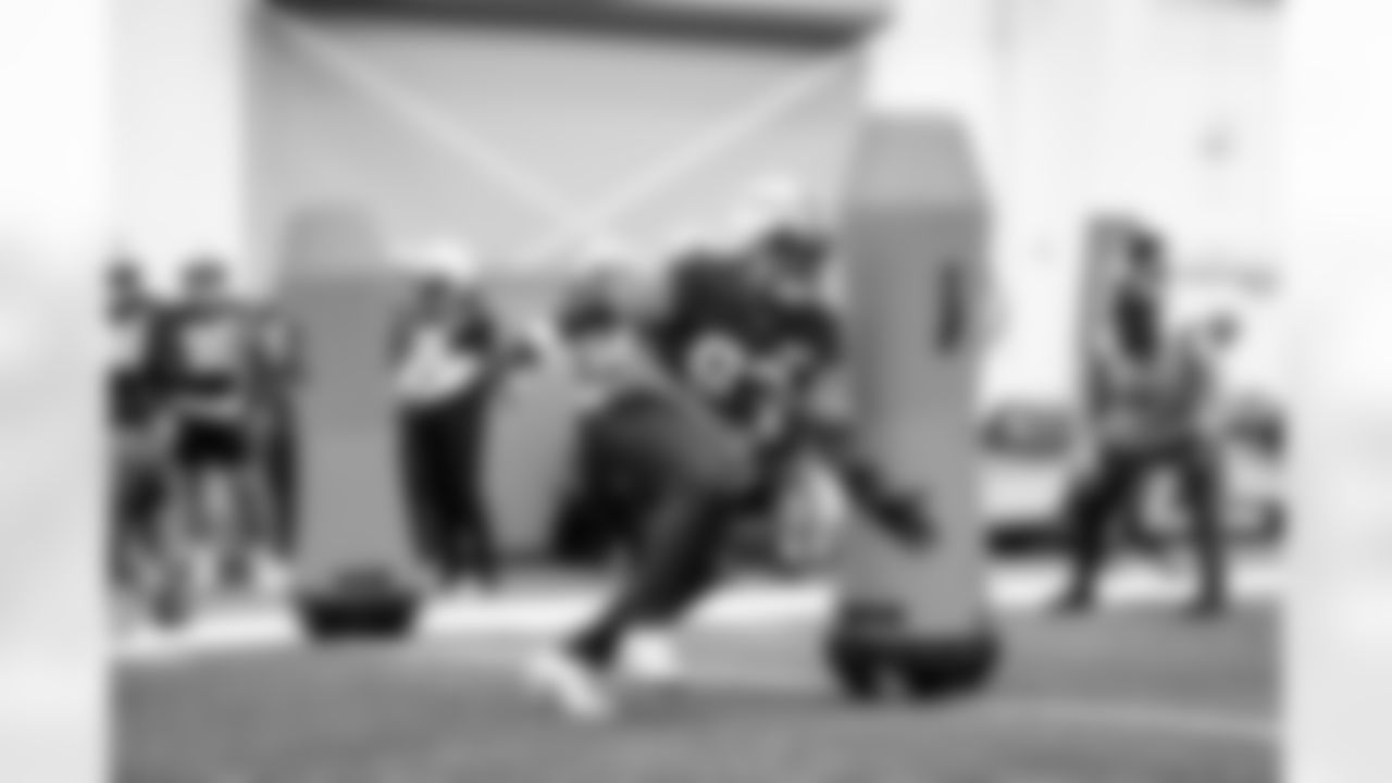 Defensive tackle Shelby Harris (93) during practice at CrossCountry Mortgage Campus on December 12, 2024.