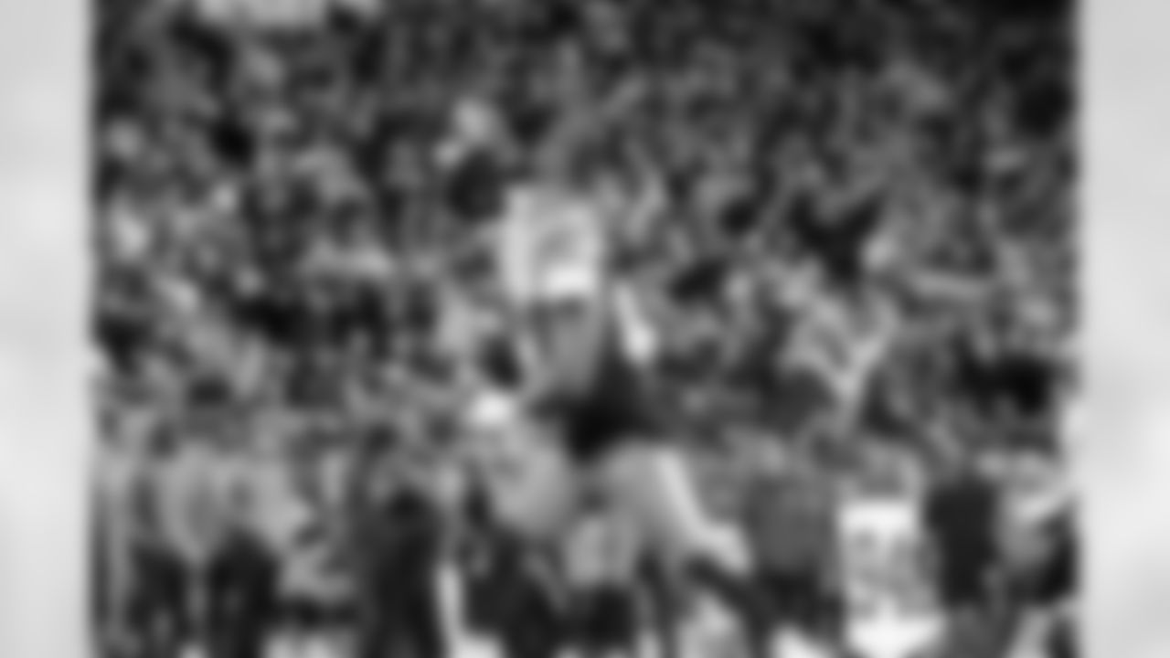 Fans during a NFL football game between the Baltimore Ravens and Cleveland Browns on November 16, 2025 at Huntington Bank Field.