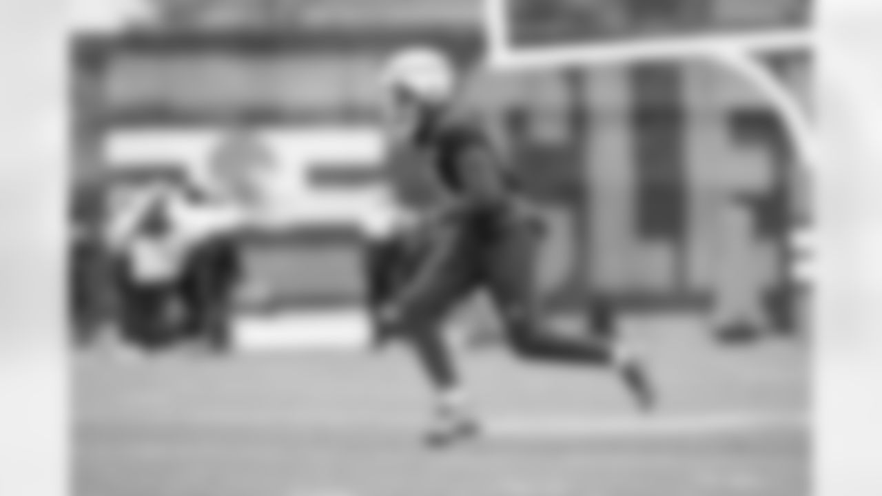 Wide receiver Jerry Jeudy (3) during practice at CrossCountry Mortgage Campus on November 26, 2025.