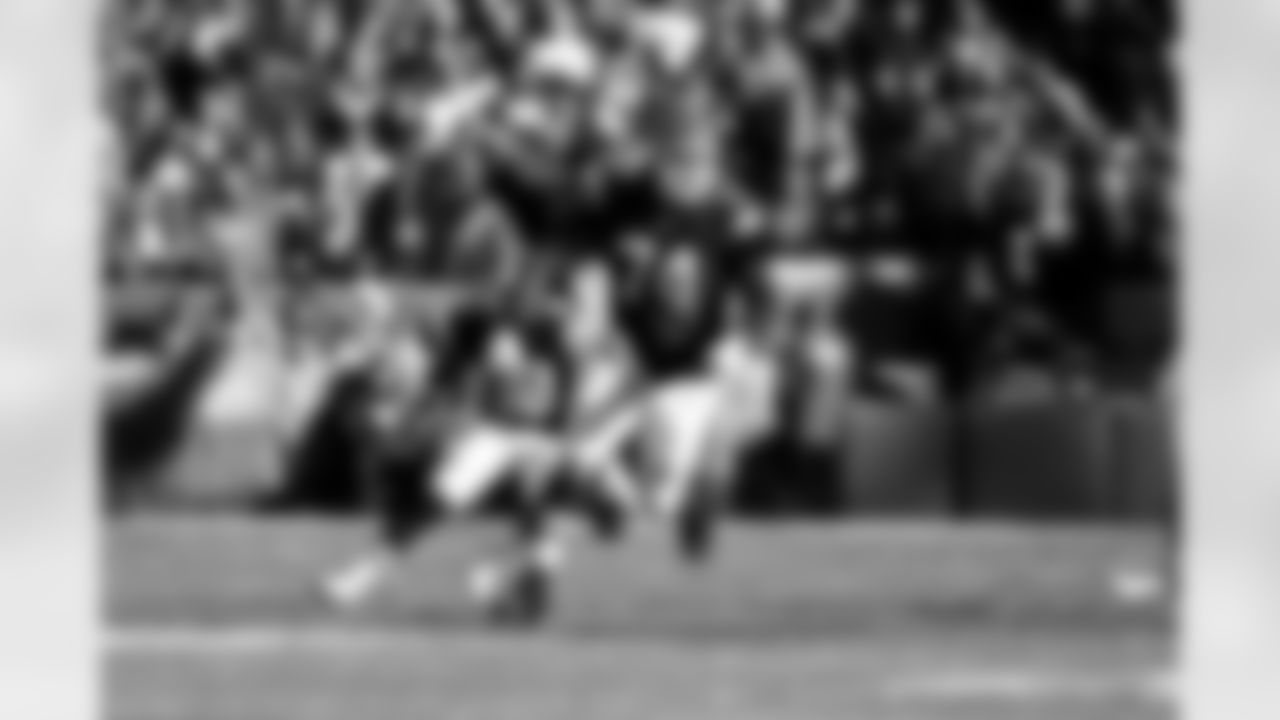 Running back Trayveon Williams (38) and Offensive guard Teven Jenkins (74) during a NFL football game between the Buffalo Bills and Cleveland Browns on December 21, 2025 at Huntington Bank Field.