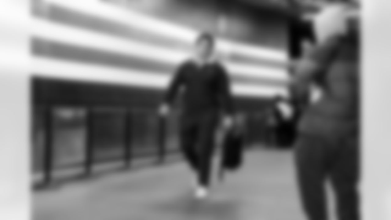 Center Luke Wypler (56) before a NFL football game between the Buffalo Bills and Cleveland Browns on December 21, 2025 at Huntington Bank Field.