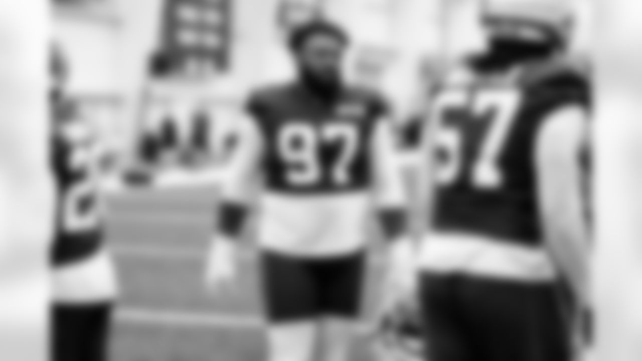 Defensive tackle Maurice Hurst II (97) during practice at CrossCountry Mortgage Campus on December 10, 2025.