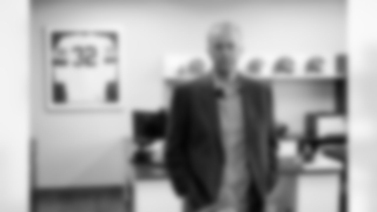 Head Coach Todd Monken arrives at CrossCountry Mortgage Campus on January 30, 2026.