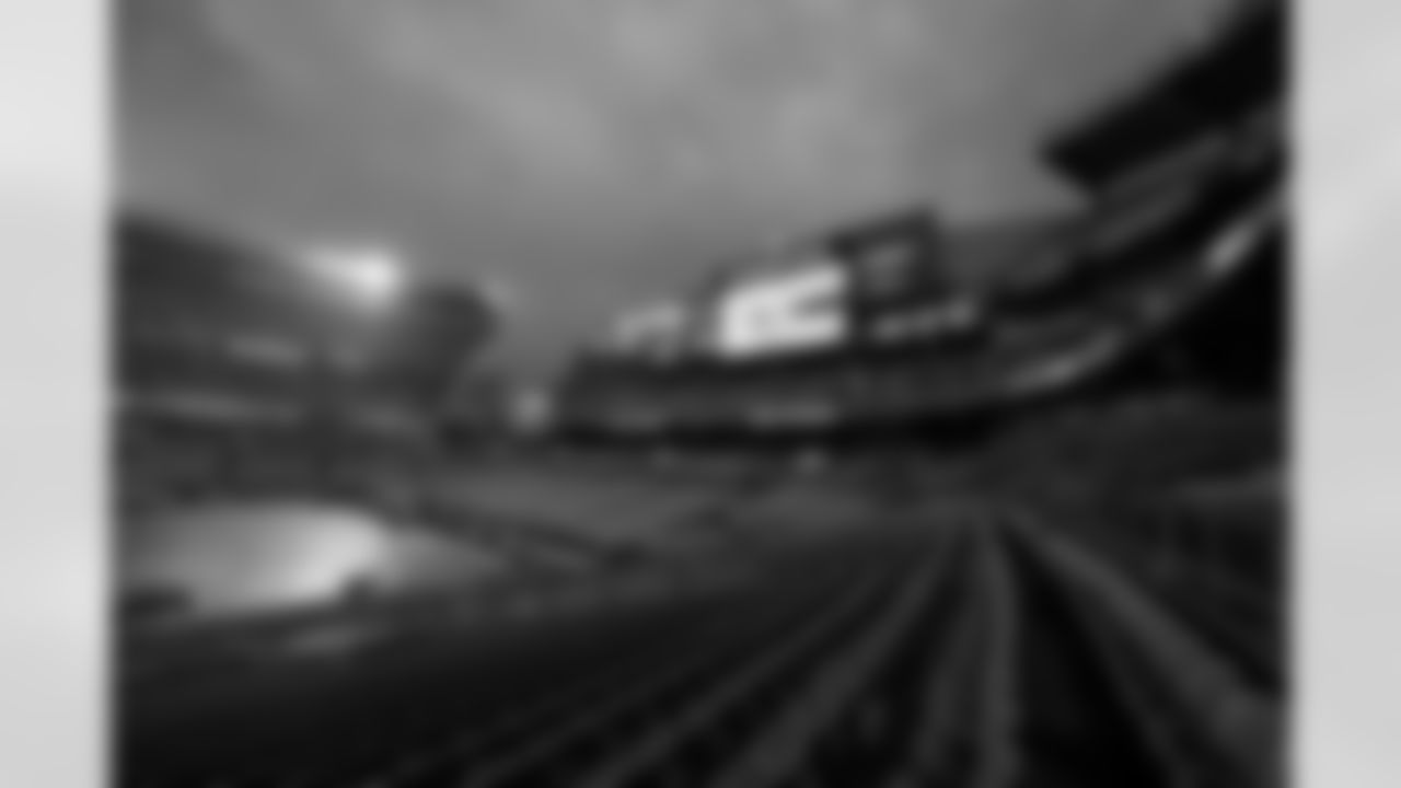 The stadium before a NFL football game between the Pittsburgh Steelers and Cleveland Browns on December 28, 2025 at Huntington Bank Field.