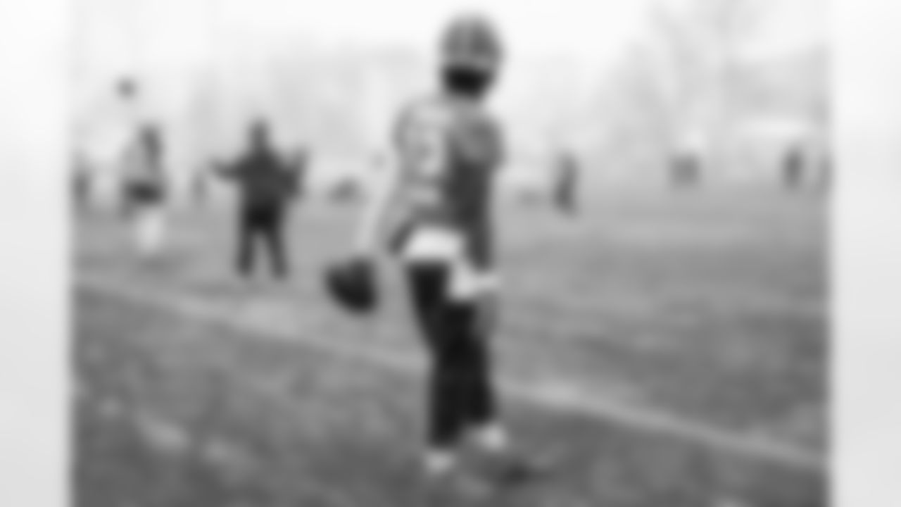 Quarterback Shedeur Sanders (12) during practice at CrossCountry Mortgage Campus on November 28, 2025.