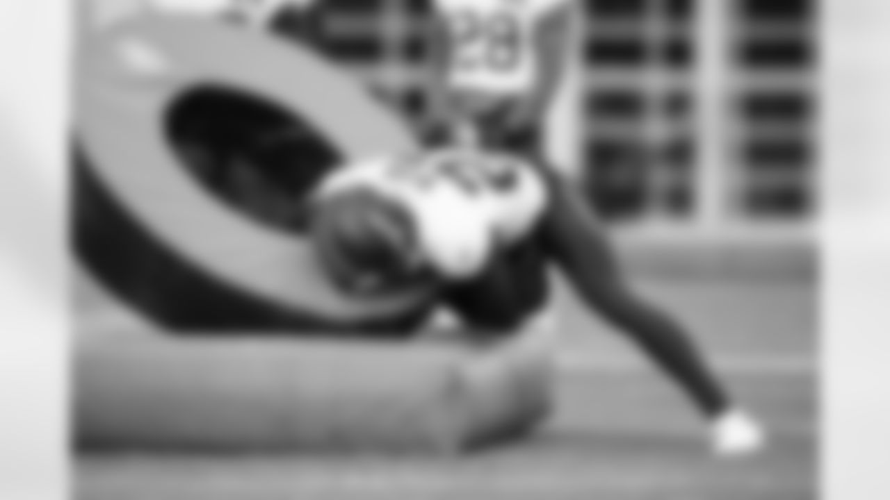 Cornerback Sam Webb (27) during practice at CrossCountry Mortgage Campus on December 3, 2025.