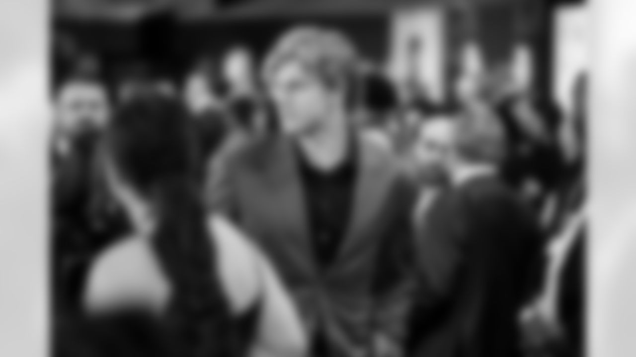 Linebacker Carson Schwesinger (49) on the red carpet before the 2026 NFL Honors at the Palace of Fine Arts in San Francisco on February 5, 2026.