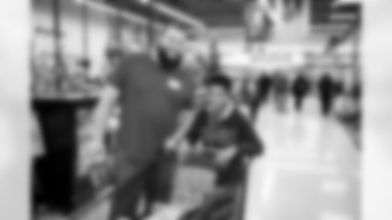 The 2025 Joel Bitonio Shop with a Pro Event at a Meijer in Avon on December 8, 2025.