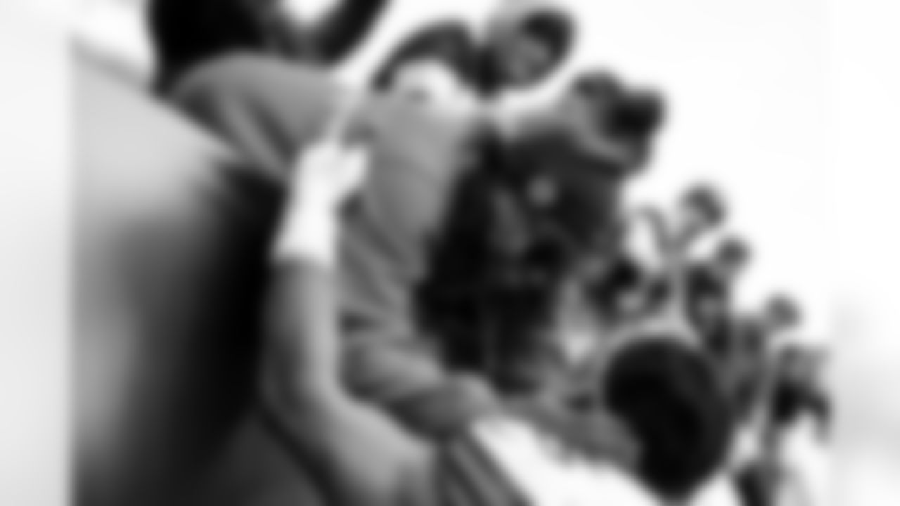 Defensive end Myles Garrett (95) and his mother Audrey Garrett after a NFL football game between the Cleveland Browns and Cincinnati Bengals on January 4, 2026 at Paycor Stadium. The Browns won 20-18.