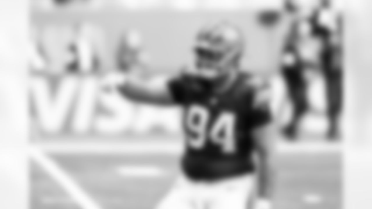 Defensive tackle Mason Graham (94) during a NFL football game between the Minnesota Vikings and Cleveland Browns on October 5, 2025 at Tottenham Hotspur Stadium.