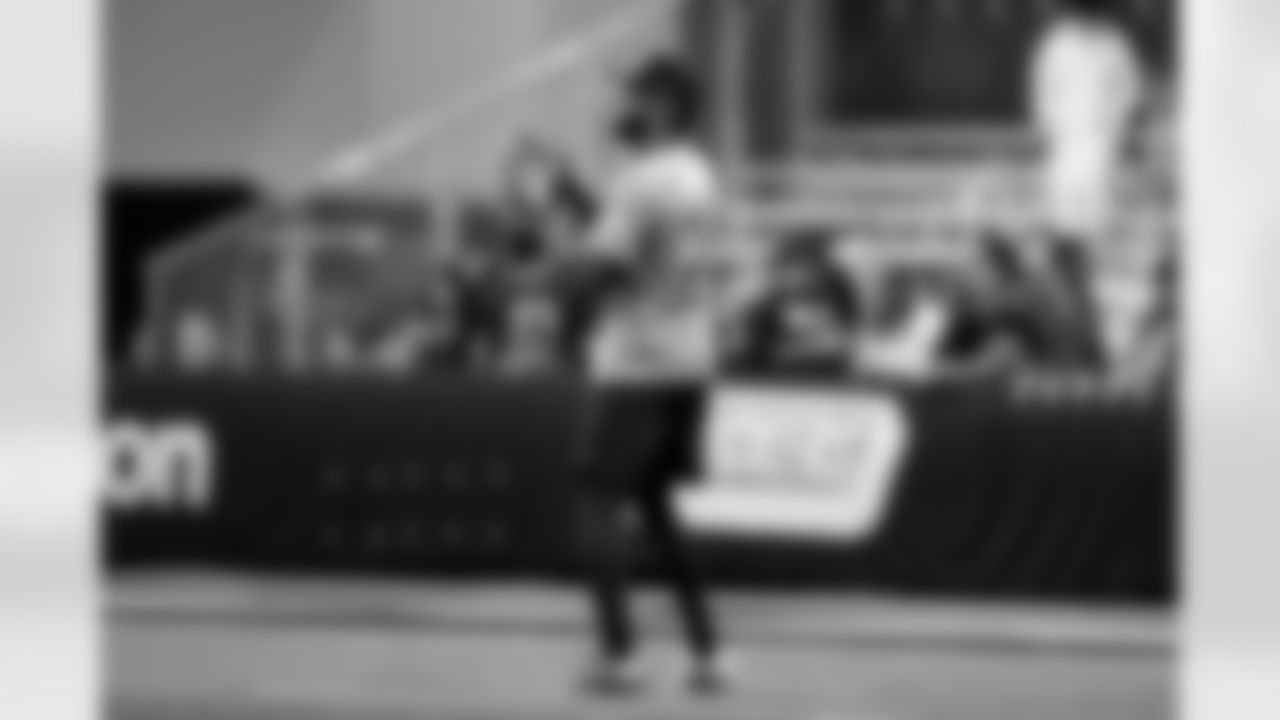 Cornerback Denzel Ward (21) during the first AFC Pro Bowl Practice at the Moscone Center in San Francisco on February 1, 2026.