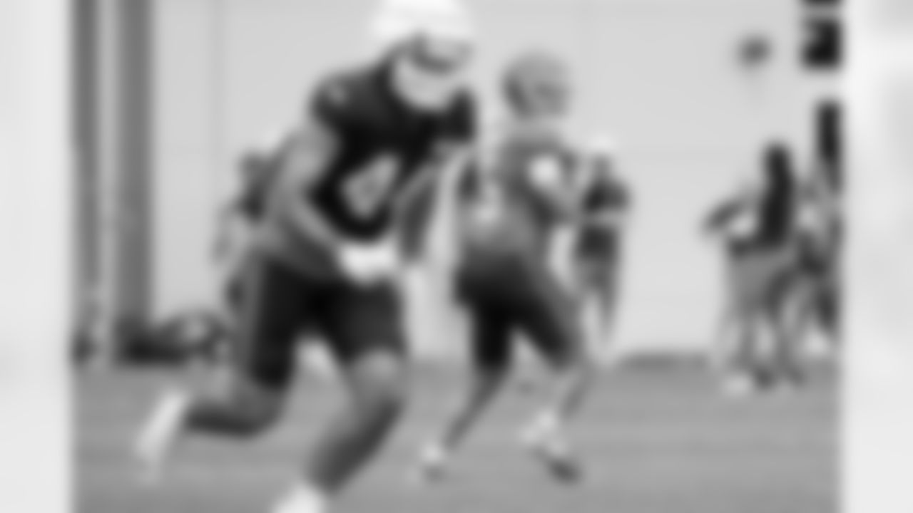 Quarterback Dillon Gabriel (5) during Day 10 of Training Camp at CrossCountry Mortgage Campus on August 4, 2025.