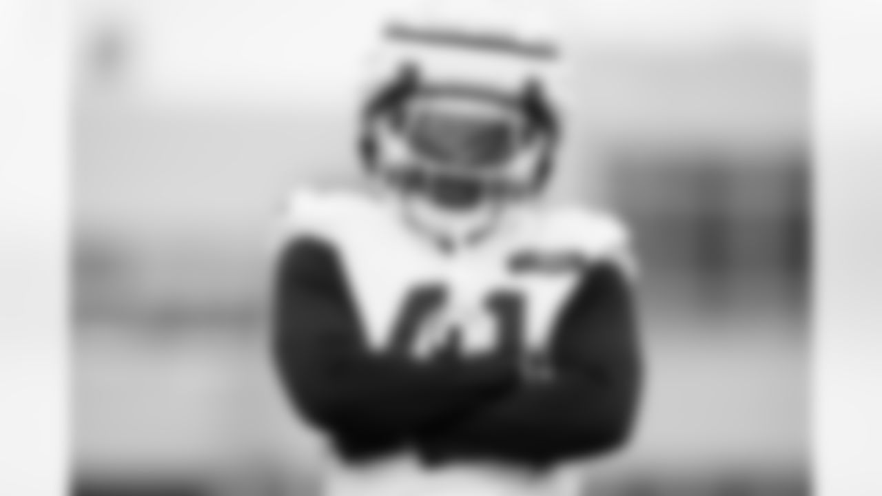 Safety Christopher Edmonds (41) during practice at CrossCountry Mortgage Campus on December 17, 2025.