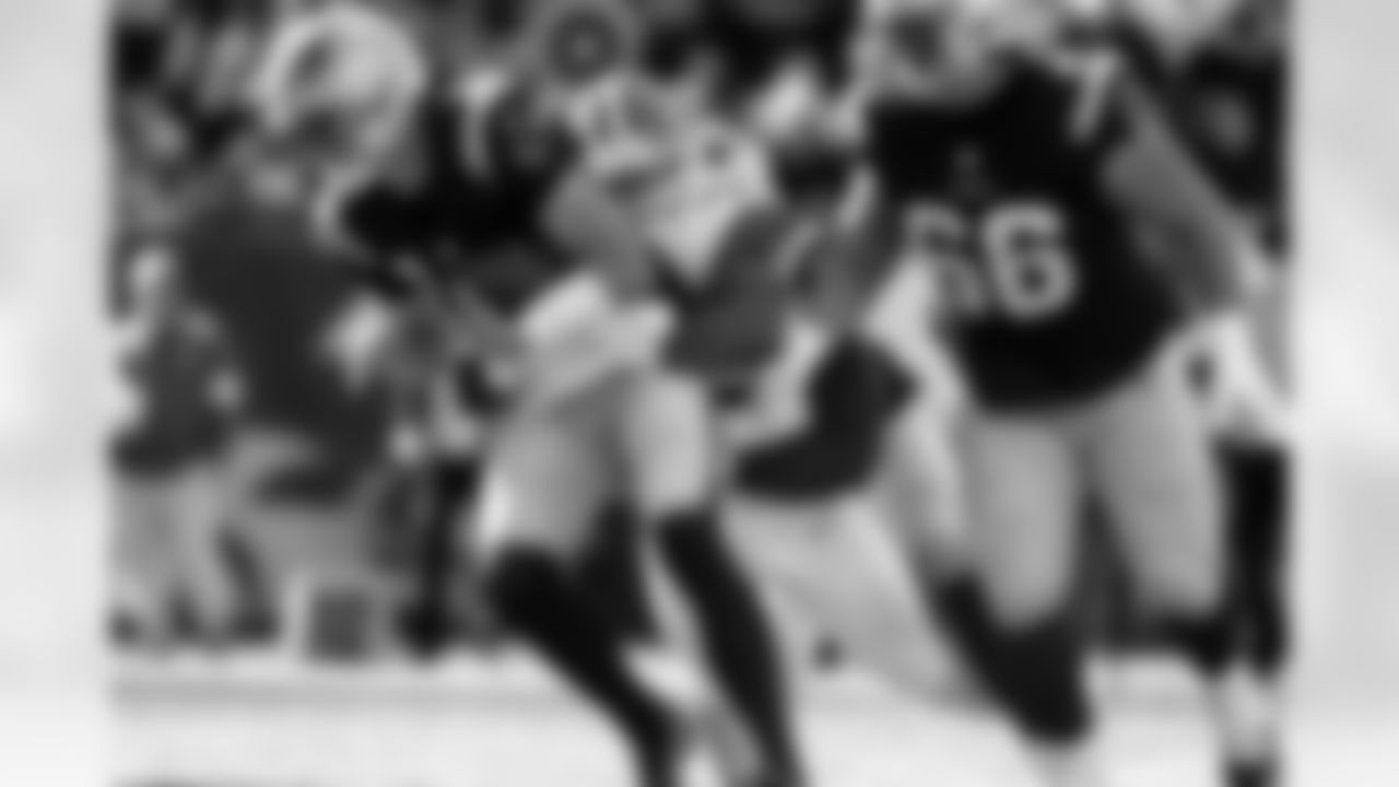 7.0 - Defensive end Myles Garrett (95) sacks Patriots Quarterback Drake Maye (10)