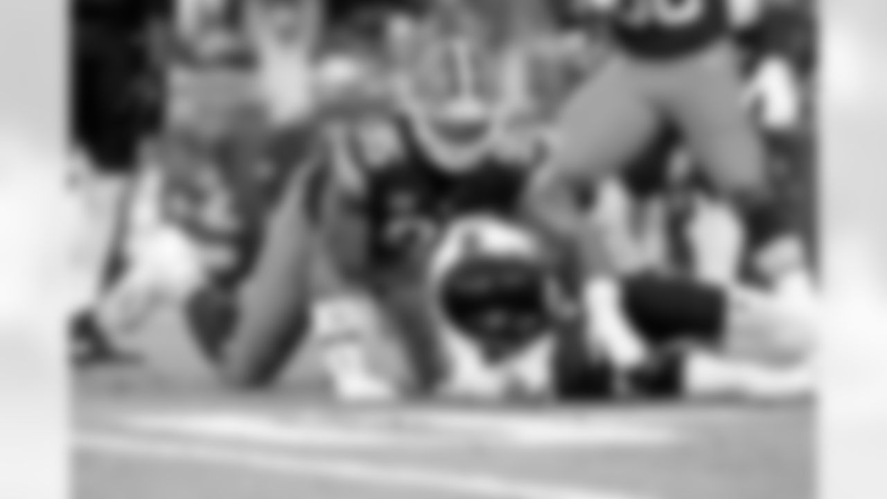 12.0 - Defensive end Myles Garrett (95) sacks Ravens Quarterback Lamar Jackson (8)