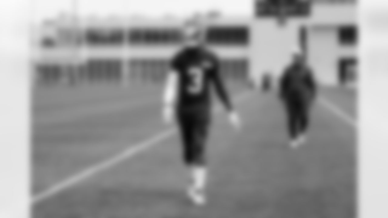 Wide receiver Jerry Jeudy (3) during the first day of OTAs at CrossCountry Mortgage Campus on May 27, 2025.
