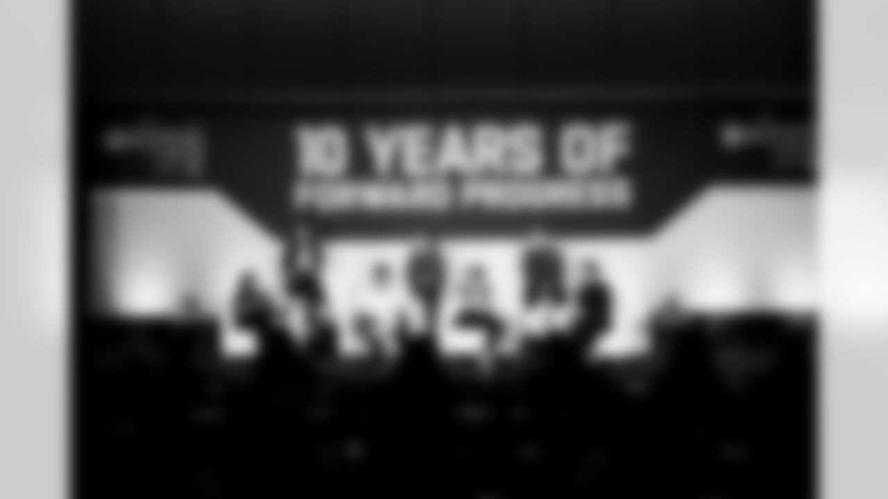 Director of Football Operations & Process Joy Tapajcik at the 10th Annual Women's Forum at the 2026 NFL Combine on February 24, 2026 in Indianapolis, Indiana.