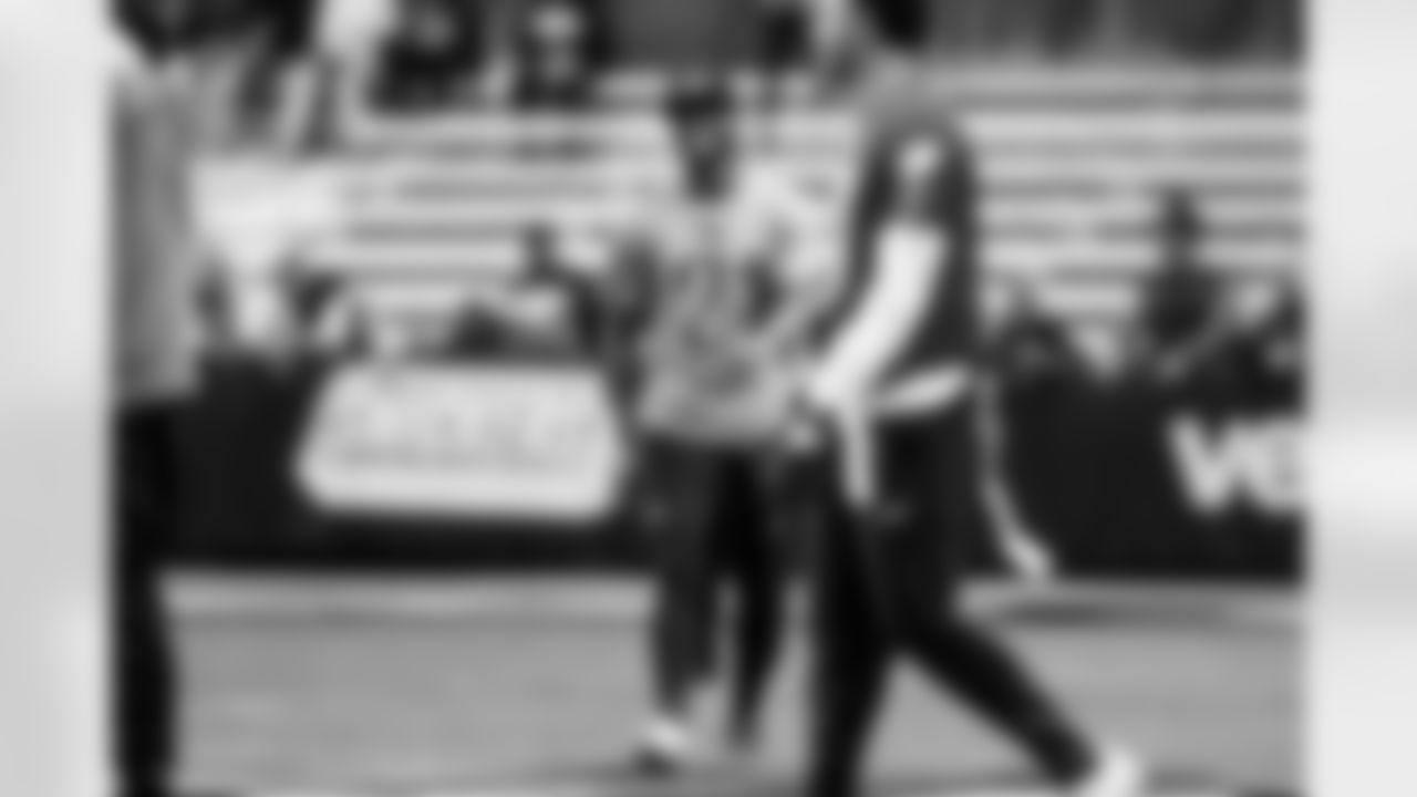 Cornerback Denzel Ward (21) during the first AFC Pro Bowl Practice at the Moscone Center in San Francisco on February 1, 2026.