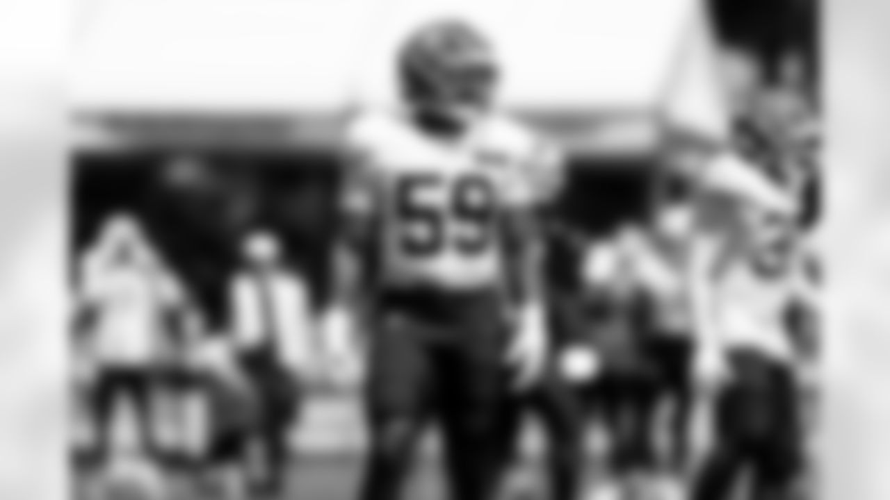 Linebacker Winston Reid (59) during Day 5 of Training Camp at CrossCountry Mortgage Campus on July 28, 2025.