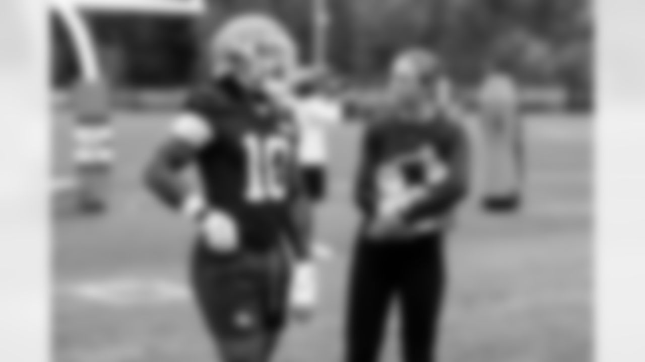 Assistant of Performance Nutrition Grace Kennedy during the first day of OTAs at CrossCountry Mortgage Campus on May 27, 2025.