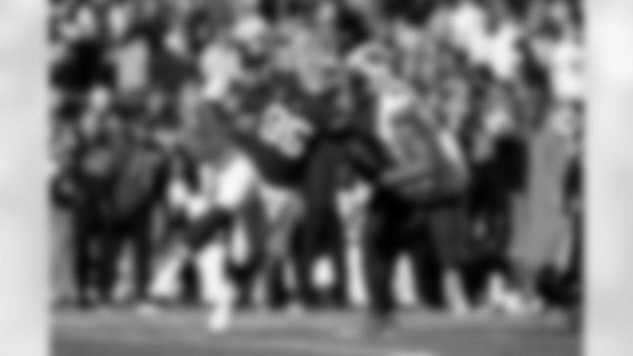 Defensive end Myles Garrett (95) during a NFL football game between the Buffalo Bills and Cleveland Browns on December 21, 2025 at Huntington Bank Field. The Browns lost 20-23.